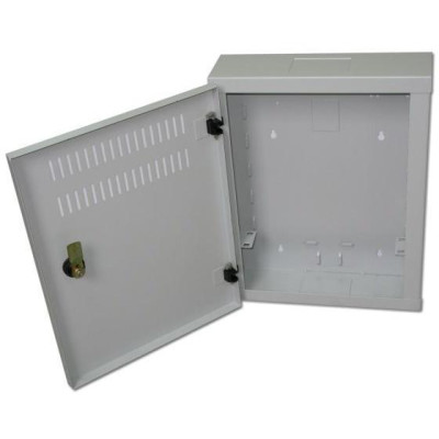 XtendLan Rozvaděč 300x110x380, šedý, uchycení pro zařízení 10" (1,7U),  na zeď