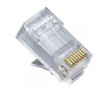 XtendLan UTP Cat5e RJ45 lanko; Nestíněný konektor RJ45 (8p8c) je vhodný pro zakončení kabelů strukturované kabeláže. ZÁKLADNÍ SPECIFIKACE; Typ konektoru: RJ45; Kategorie: Cat5e; Provedení: lanko/drát...