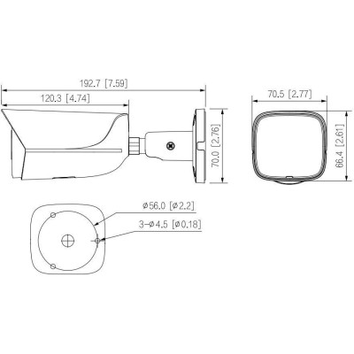 Dahua IPC-HFW3541E-AS-0280B-S2-BLACK