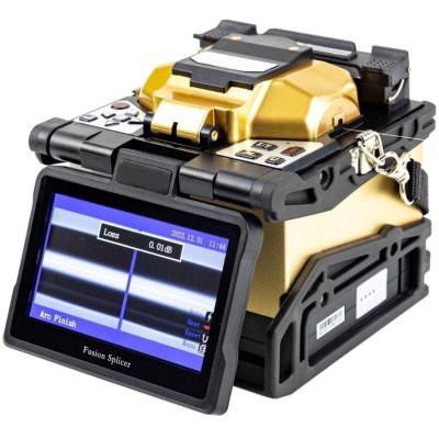 XtendLan Svářečka opt. vláken, automatická, 5" TFT, včetně lámačky, Li-Ion, FTTH, Splice-on
