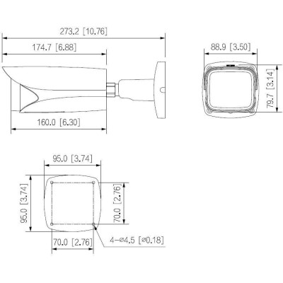 Dahua IPC-HFW5442E-ZE-2712-S3