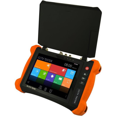XtendLan Ruční tester IP/HDMI/SDI/CVBS/AHD/CVI/TVI do 8Mpix, 8" TFT retina 2k, 12V/3A+PoE out