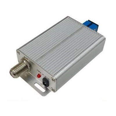 XtendLan Optický CATV vysílač, 40-1000MHz, SC/APC, F female, 1310nm, 10dBm, 52dBc, 9V DC