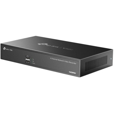 TP-Link VIGI NVR1004H, 4 kanály, 80Mbps, H.265+, 1x SATA, max. 10 TB, 1x LAN, 2x USB, VGA, HDMI