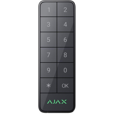 AJAX Superior KeyPad Outdoor Fibra,grafi - Sběrnicová venkovní klávesnice ve 3. stupni zabezpečení s podporou DESFire a Bluetoot