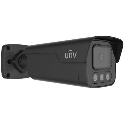 IPC2B18SS-ADF28KMC-I1-BLACK - 8MP IP Bullet Tri-Guard kamera, obj. 2,8mm, IR/LED 40m, audio, alarm, WDR 130dB, černá