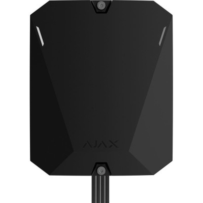AJAX Superior Hub Hybrid 2, černá - Hybridní ústředna,3. st. zabezpečení, 2xSIM (2G/3G/LTE), 200 uživatelů, 250 komponent, 25 po