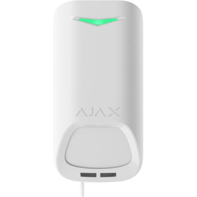 AJAX Superior MotionProtect G3 Fib, bílý - Sběrnicový Superior MotionProtect G3 Fibra, drátový PIR detektor, antimasking, 3. st.