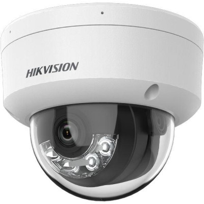 DS-2CD1123G2-LIU(2.8mm) - 2MPix IP Dome Smart Hybrid Light kamera, IR/LED 30m, Mikrofon, IP67