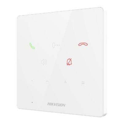 DS-KH7000EY-E2/White - 2-žilová HD vnitřní dotyková Audio stanice, bílá