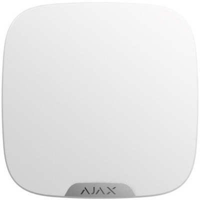AJAX Brandplate, bílá - Čelní panel pro StreetSiren DoubleDeck Brandplates, 10 ks