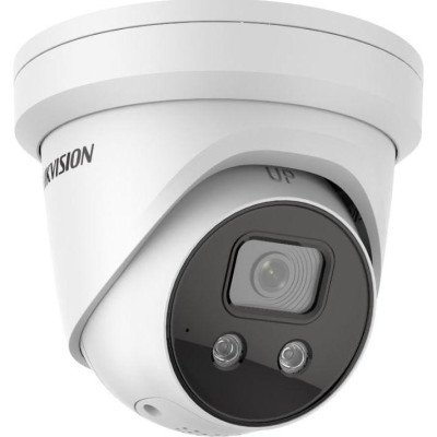 DS-2CD2386G2-ISU/SL(4mm)(C) - 8MPix IP Turret AcuSense kamera, IR 30m, Audio, Alarm, mikrofon, reproduktor, blikač