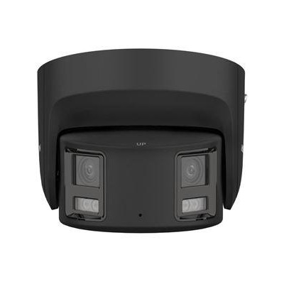 DS-2CD2387G2P-LSU/SL(4mm)(C)/BLACK - 8MPix IP Turret ColorVu AcuSense panoramatická kamera, LED 30m, WDR 130dB, Audio, Alarm, Mi