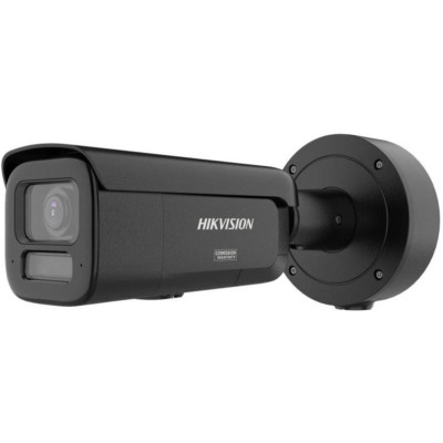 DS-2CD2647G3-LIZS2UY/SL(2.8-12mm)BLK - 4MPix IP Bullet Hybrid ColorVu AcuSense kamera, LED/IR 60m,WDR130dB,Audio,Alarm,IP67,IK10